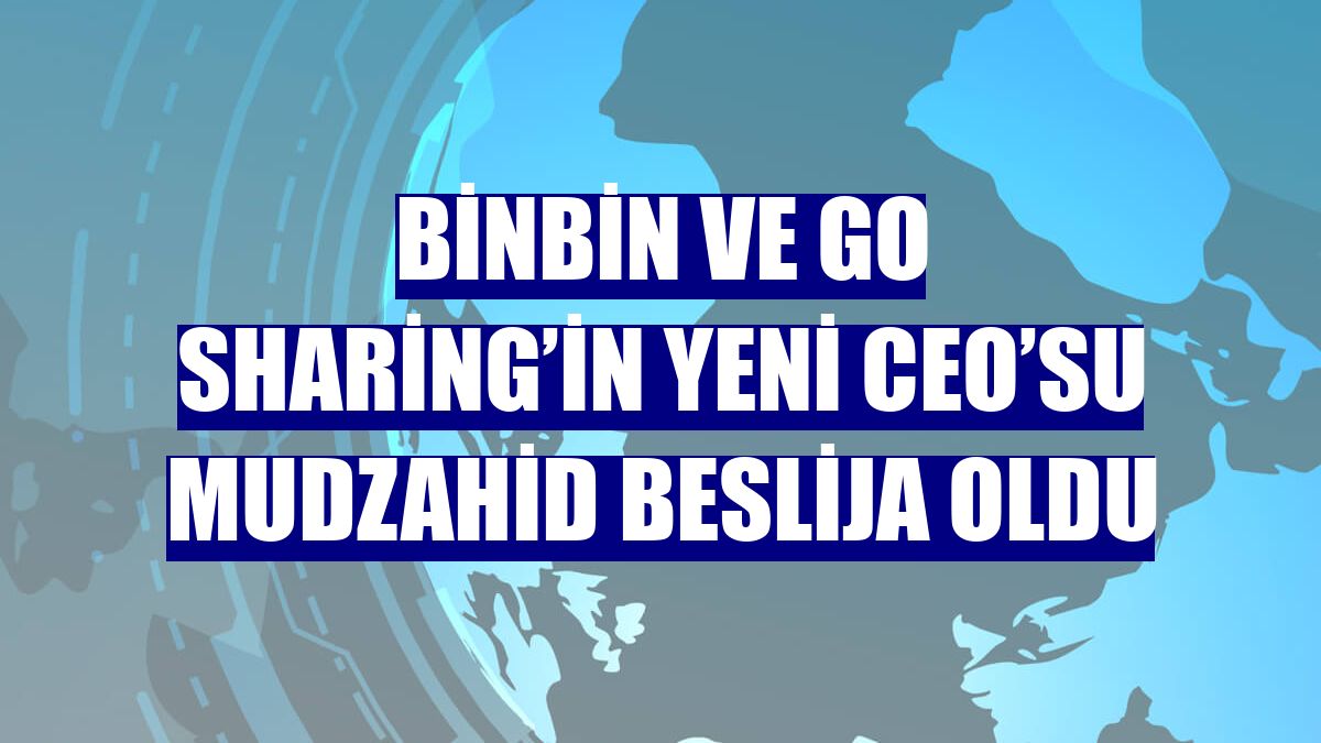 BinBin ve Go Sharing’in yeni CEO’su Mudzahid Beslija oldu