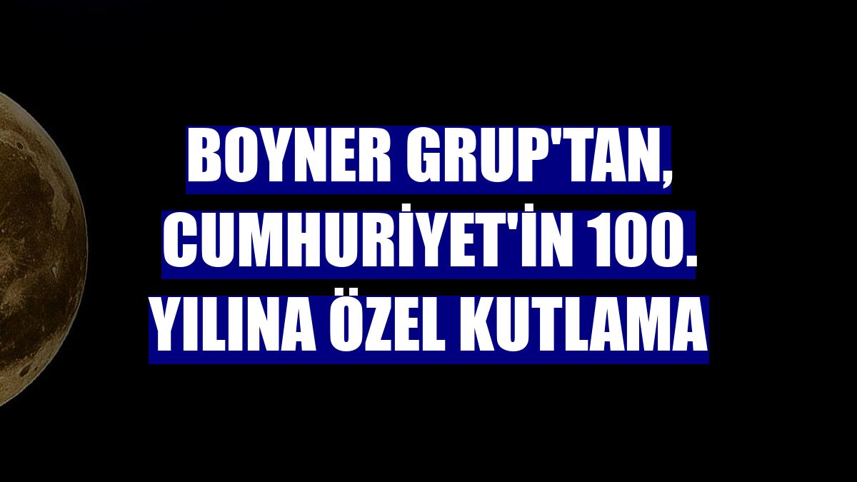 Boyner Grup'tan, Cumhuriyet'in 100. yılına özel kutlama