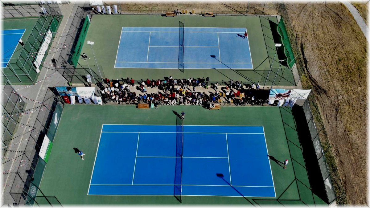 Ağrı Dağı Tenis Turnuvası sona erdi