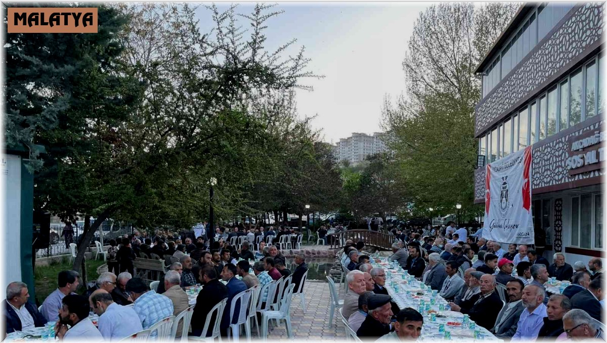 Akçadağ'da 2 bin kişilik iftar