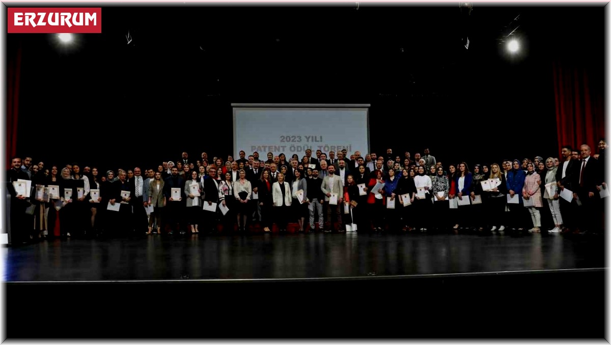 Atatürk Üniversitesi'nde 2023 patent ödül töreni