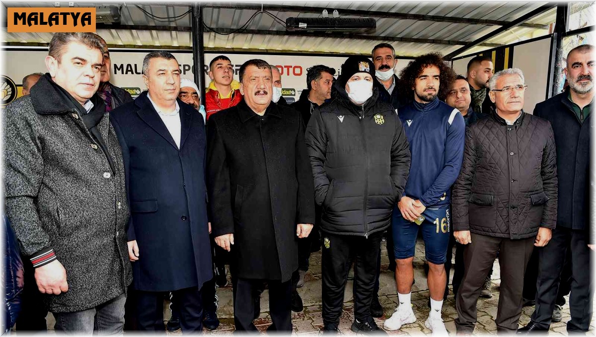 Başkan Gürkan'dan Yeni Malatyaspor'a destek ziyareti