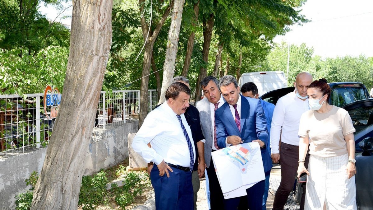 Başkan Gürkan, Horata mesire alanında incelemelerde bulundu