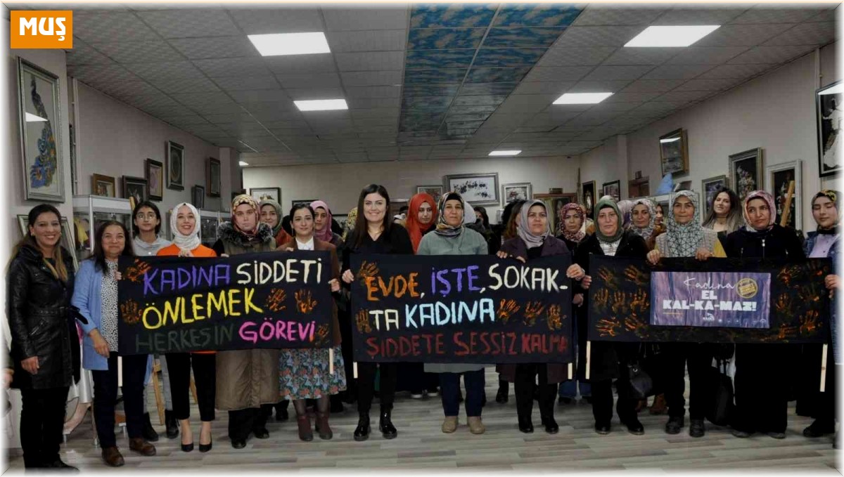 Bulanık'ta 'Kadına Yönelik Şiddete Karşı' seminer düzenlendi