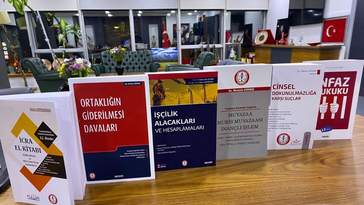 Erzincan Barosunca avukatlara dağıtılmak üzere 6 adet kitabın daha basımı gerçekleştirildi