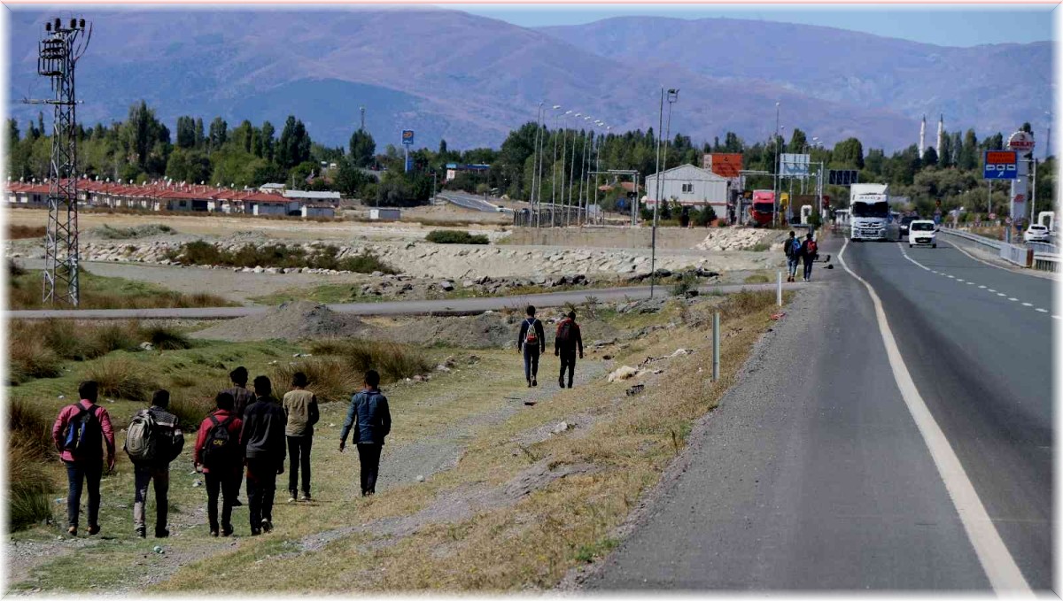 Erzincan'da 2021 yılında 476 kaçak göçmen yakalandı