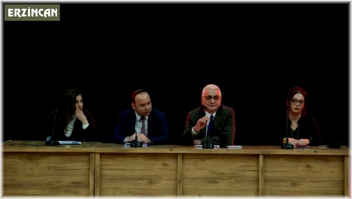 Erzincan'da 'Birlikte Emniyetteyiz' paneli düzenlendi