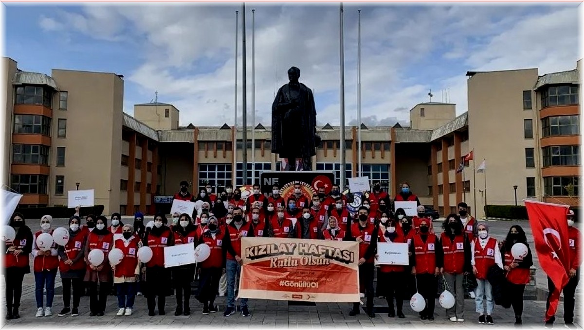 Erzincan'da Kızılay Haftası kutlanıyor