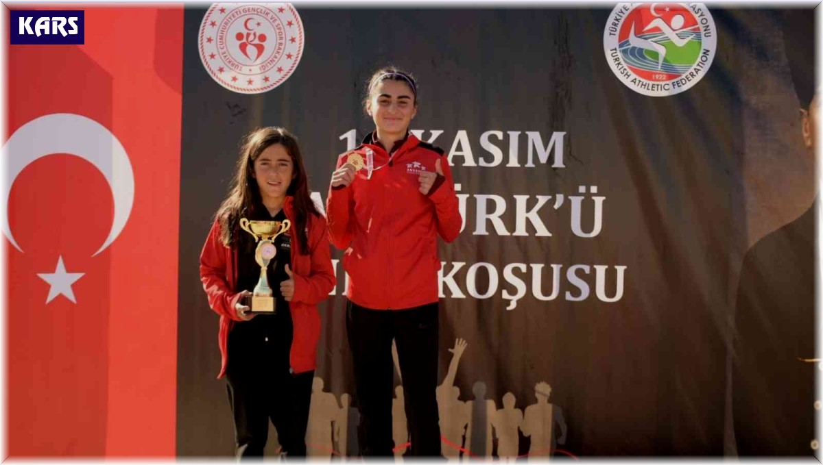 Karslı atletler Ankara'da madalyaları topladı
