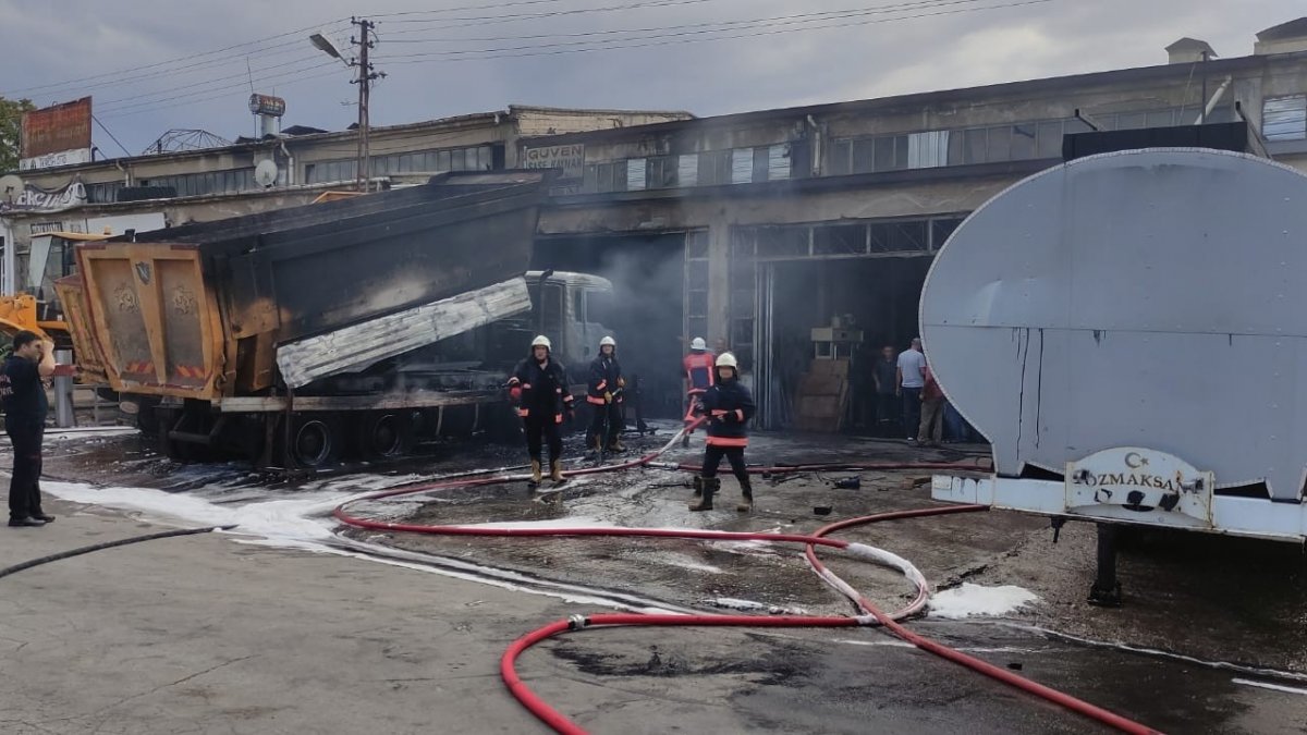 Malatya'da Özhan Sanayi Sitesi'nde patlama: 4 yaralı