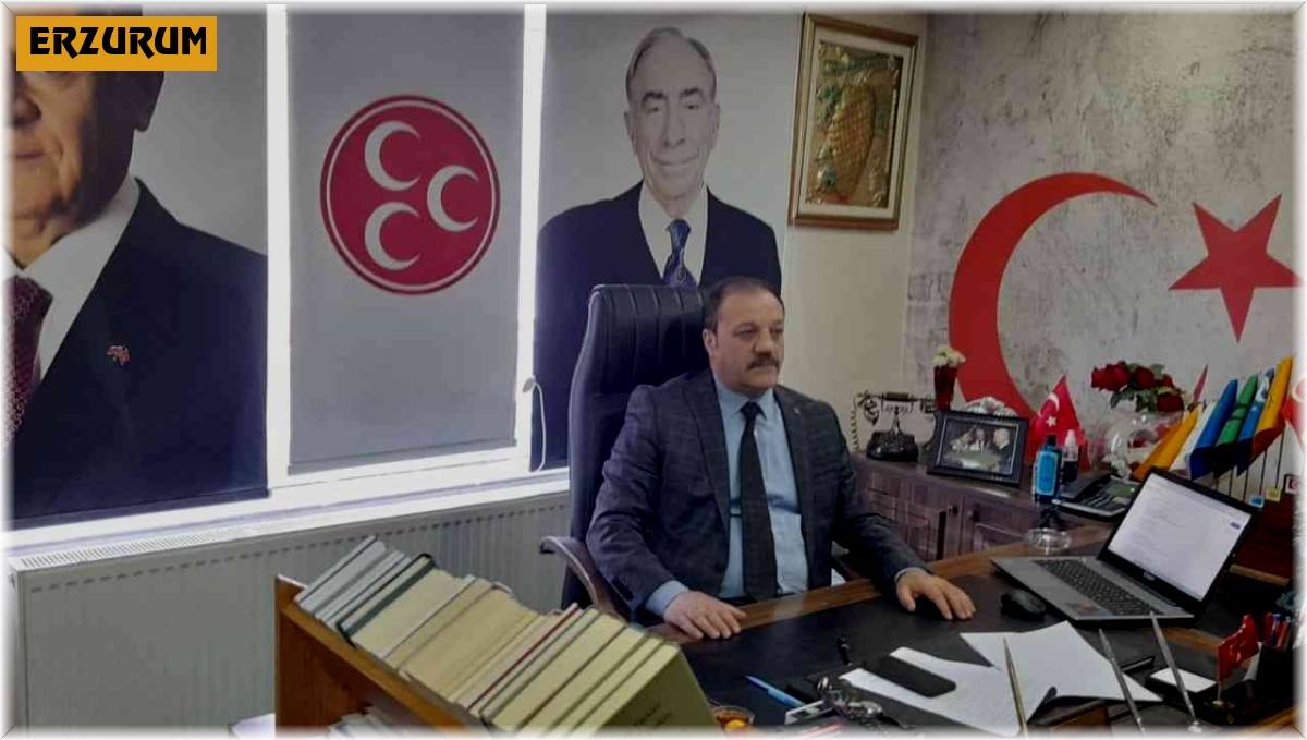 MHP Erzurum İl Başkanı Karataş'tan Berat Kandili mesajı