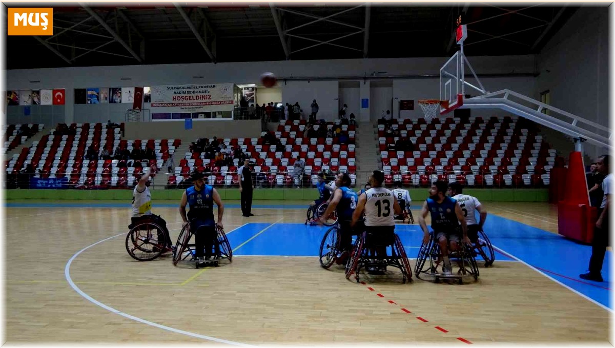 Tekerlekli Sandalye Basketbol 1. Ligi: Muş BESK: 56 - Kızıltepe Engelliler Birliği SK: 64