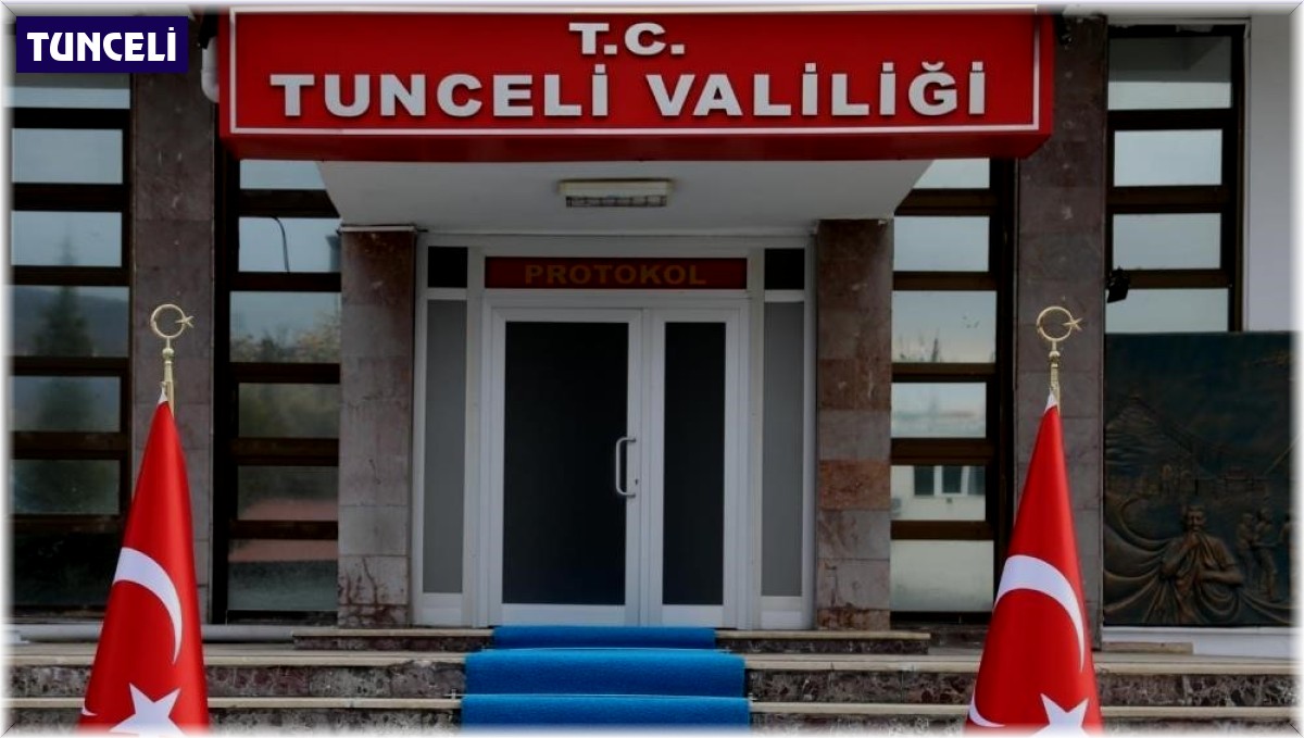 Tunceli'de gösteri ve yürüyüşler yasaklandı