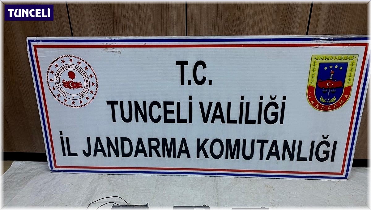 Tunceli'deki operasyonda örgütsel dokümanlar ve yaşam malzemesi ele geçirildi