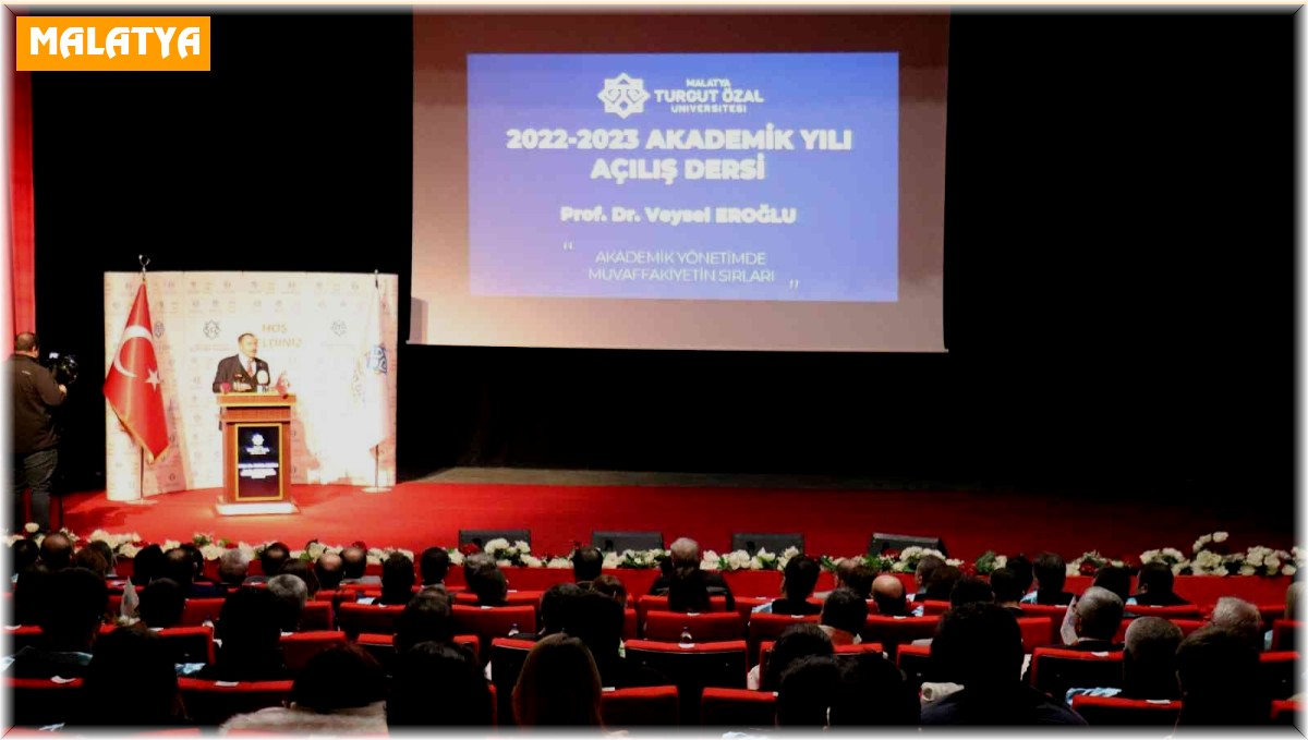 Turgut Özal Üniversitesi'nin 2022-2023 akademik yılı açılışı