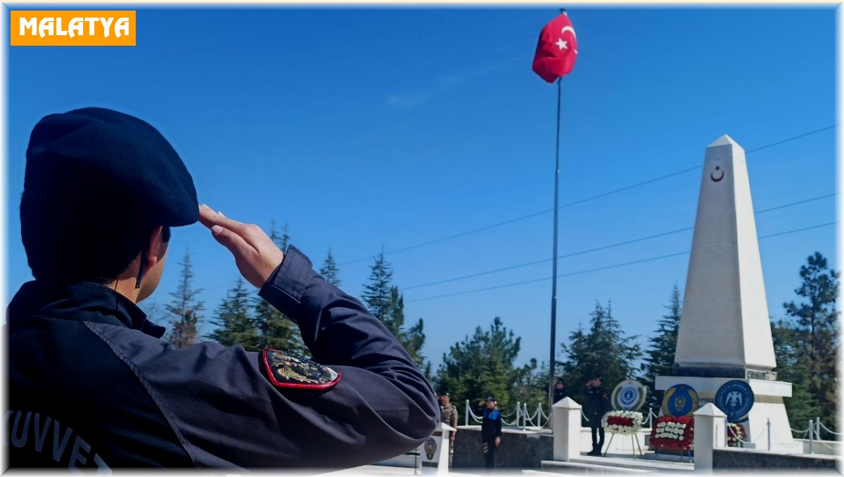 Türk Polis Teşkilatı 179. kuruluş yıl dönümü Malatya'da kutlanıyor