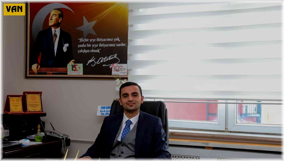 Türkiye'nin en genç ilçe milli eğitim müdürü göreve başladı