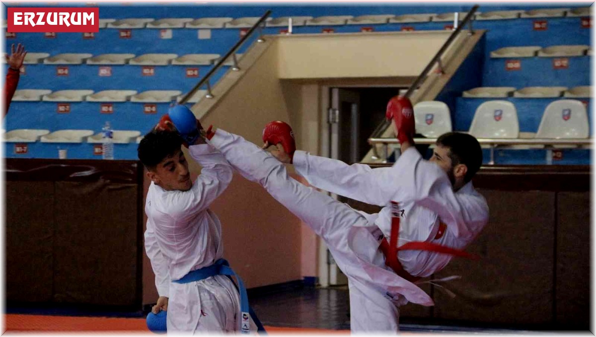 U21 Karate Milli Takımı şampiyonaya Erzurum'da hazırlanıyor