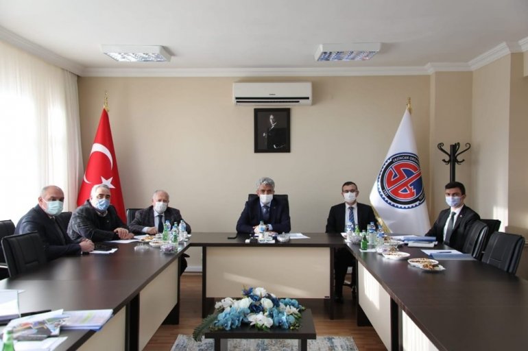 Erzincan OSB Yönetim Kurulu Toplantısı yapıldı