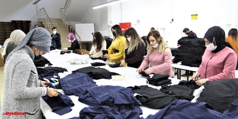 Van'daki Tekstilkent, iş arayan kadınların umudu oldu