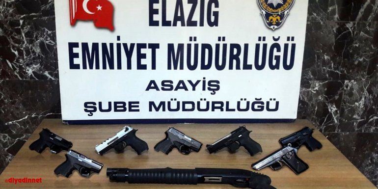Elazığ'da asayiş uygulamaları: 38 tutuklama