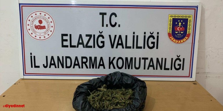 Elazığ'da uyuşturucu operasyonunda 1 kişi yakalandı