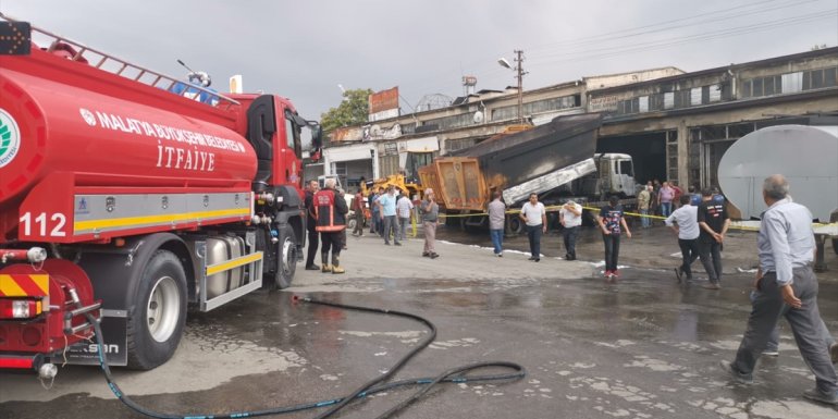 Malatya'da kaynak atölyesinde patlama: 3 yaralı
