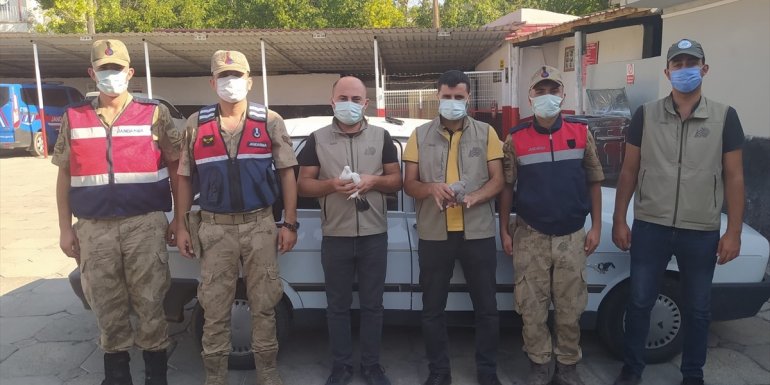 Bitlis'te kızıl şahin avlamaya çalışan 2 kişiye 13 bin 36 lira idari ceza uygulandı