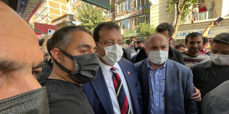 İstanbul Büyükşehir Belediye Başkanı İmamoğlu, Elazığ'da ziyaretlerde bulundu