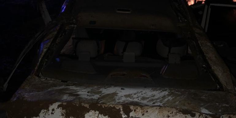Elazığ'da otomobilin devrilmesi sonucu bir kişi öldü, bir kişi yaralandı