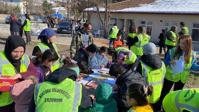 Atatürk Üniversitesi uzman ekibiyle depremzedelere psikolojik destek sunmayı sürdürüyor