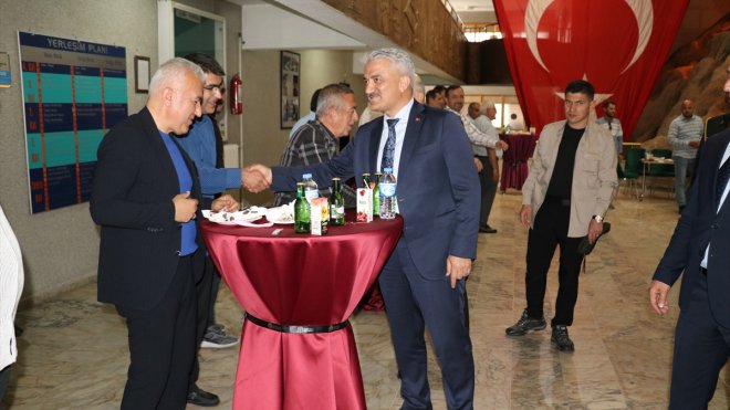 Erzincan'da bayramlaşma töreni düzenlendi