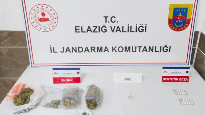 Elazığ'da uyuşturucu operasyonunda 5 şüpheli yakalandı