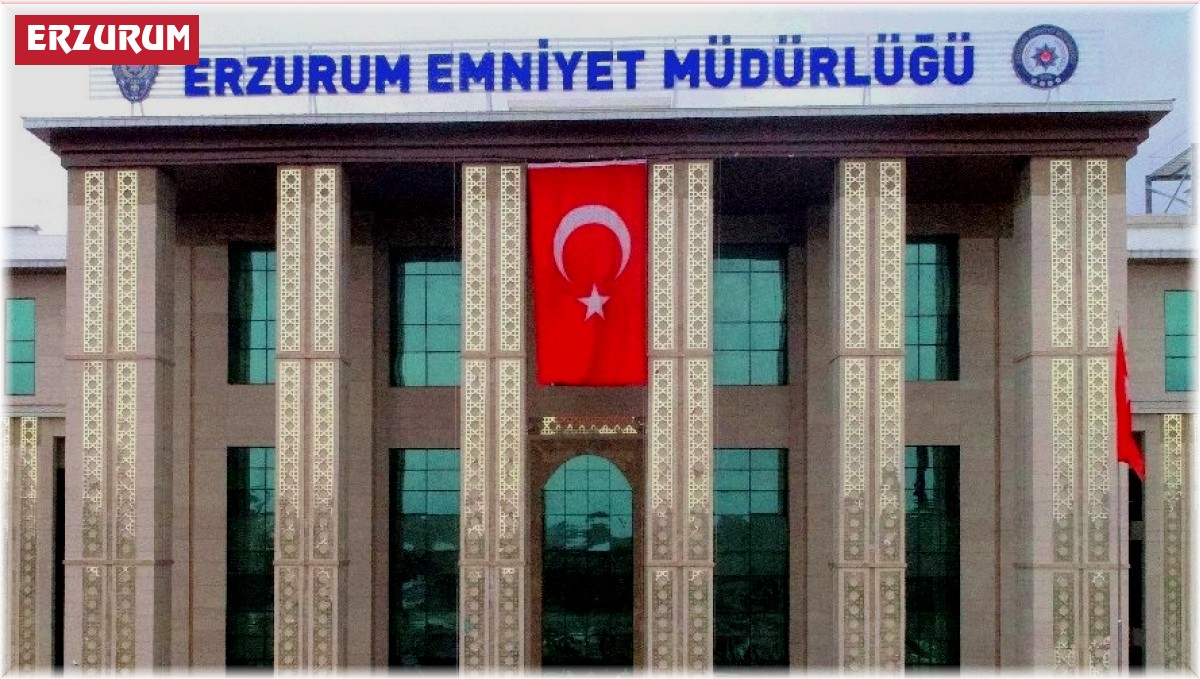Erzurum Emniyet Müdürlüğü'nde FETÖ operasyonu