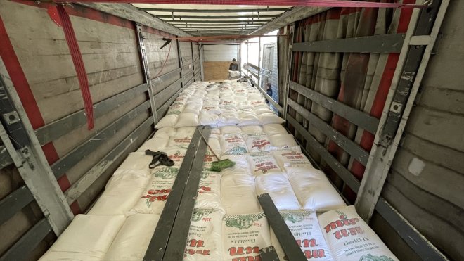 Van'dan Gazze'ye 150 ton un gönderildi