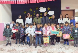 Ağrı İbrahim Çeçen Vakfı’ndan Doğubayazıt’ta 1200 öğrenciye kışlık destek