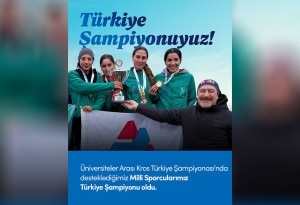 Türkiye Şampiyonluğu Getiren AİÇÜ Kros Takımına Vakıftan Gurur Mesajı
