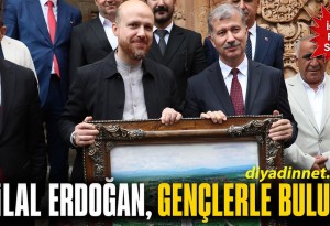 Bilal Erdoğan, Doğubayazıt İshak Paşa Sarayı'nda gençlerle buluştu