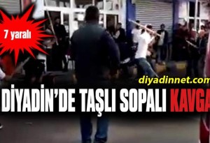 Ağrı Diyadin'de "Taşlı Sopalı" Kavga: 7 Yaralı