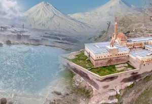 Ağrı'da Dört Mevsim Turizm: 5 Bin 137 Rakımlı Ağrı Dağı, İshak Paşa Sarayı ve Diyadin Kaplıcaları