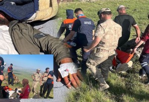 Tendürek Dağı'nda 7 Saatlik Kurtarma Operasyonu: Mahsur Kalan Hasta Kurtarıldı