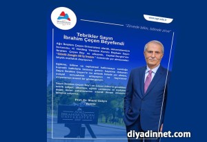 Gönlü Zengin 50 İş İnsanı Arasına Girdi: İbrahim Çeçen'e AİÇÜ'den Tebrik