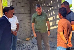 Ağrı Diyadin'de S.S. Kadın Girişimi Kooperatifi İnşaatını Kaymakam Furkan Korkusuz İnceledi
