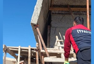 Patnos'ta İnşaattan Düşen Beton Parçası Bir İşçinin Ölümüne Neden Oldu