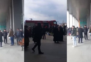 AĞRI'DA HASTANEDE YANGIN PANİĞİ: YOĞUN DUMAN NEDENİYLE TAHLİYE BAŞLATILDI