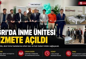 Ağrı'da inme hastaları çevre illere sevk edilmeden tedavi edilebilecek