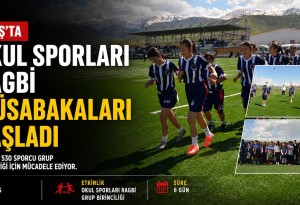 Muş'ta 13 ilden 530 sporcu Türkiye şampiyonası için ragbi sahasına çıktı