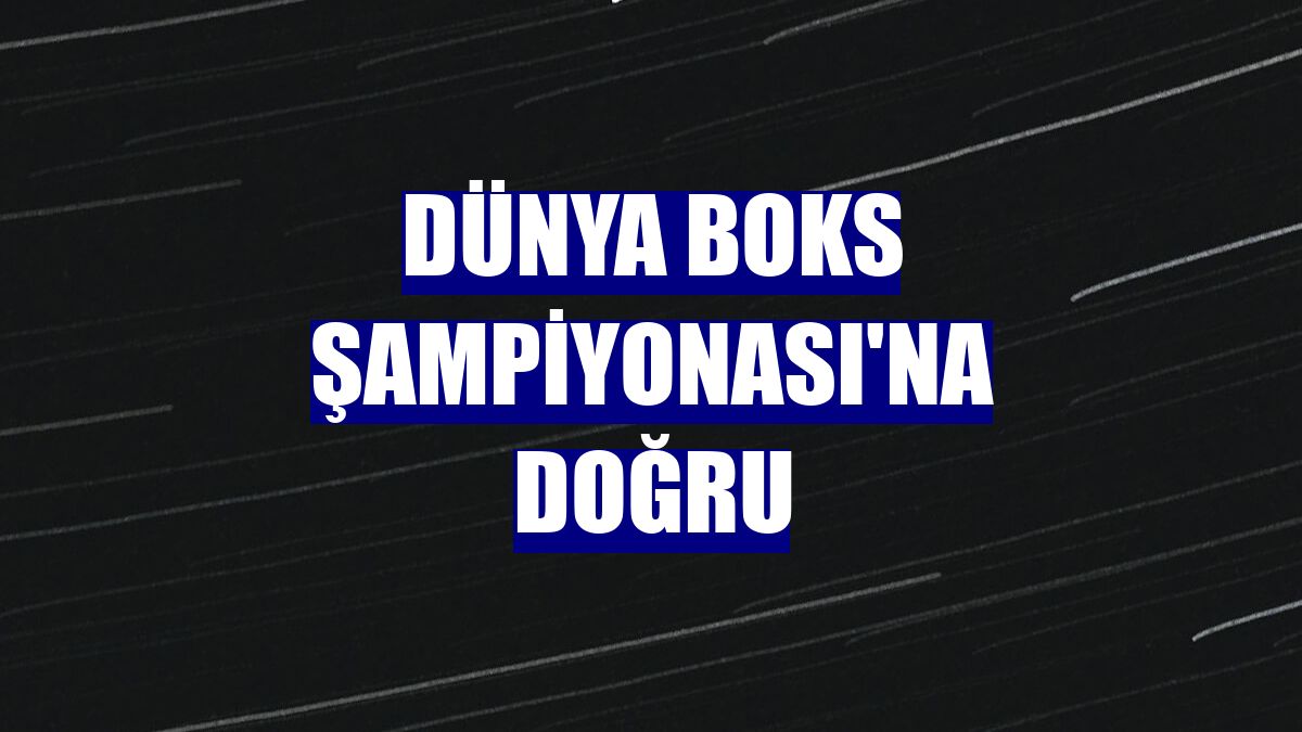 Dünya Boks Şampiyonası'na doğru