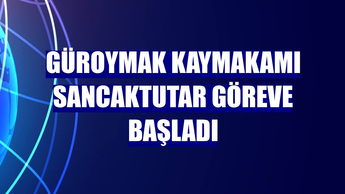 Güroymak Kaymakamı Sancaktutar göreve başladı