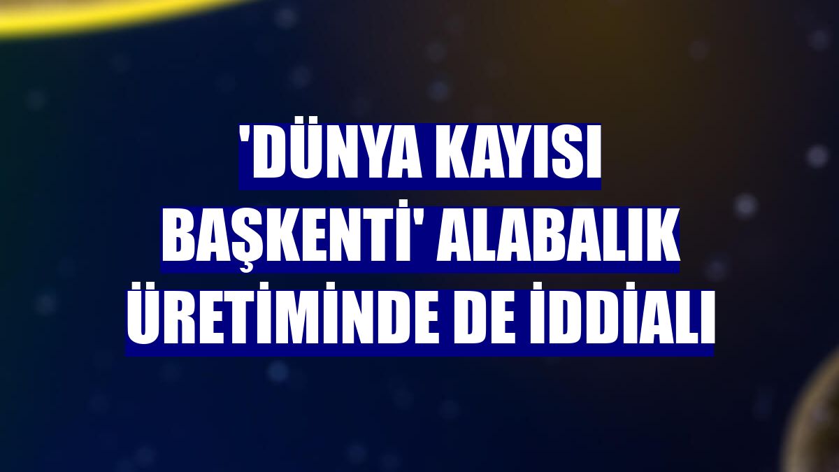'Dünya kayısı başkenti' alabalık üretiminde de iddialı